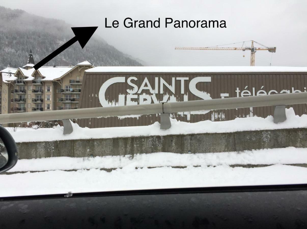 圣热尔韦莱班Le Grand Panorama 5 Etage Balcon Vue Sur La Montagne公寓 外观 照片